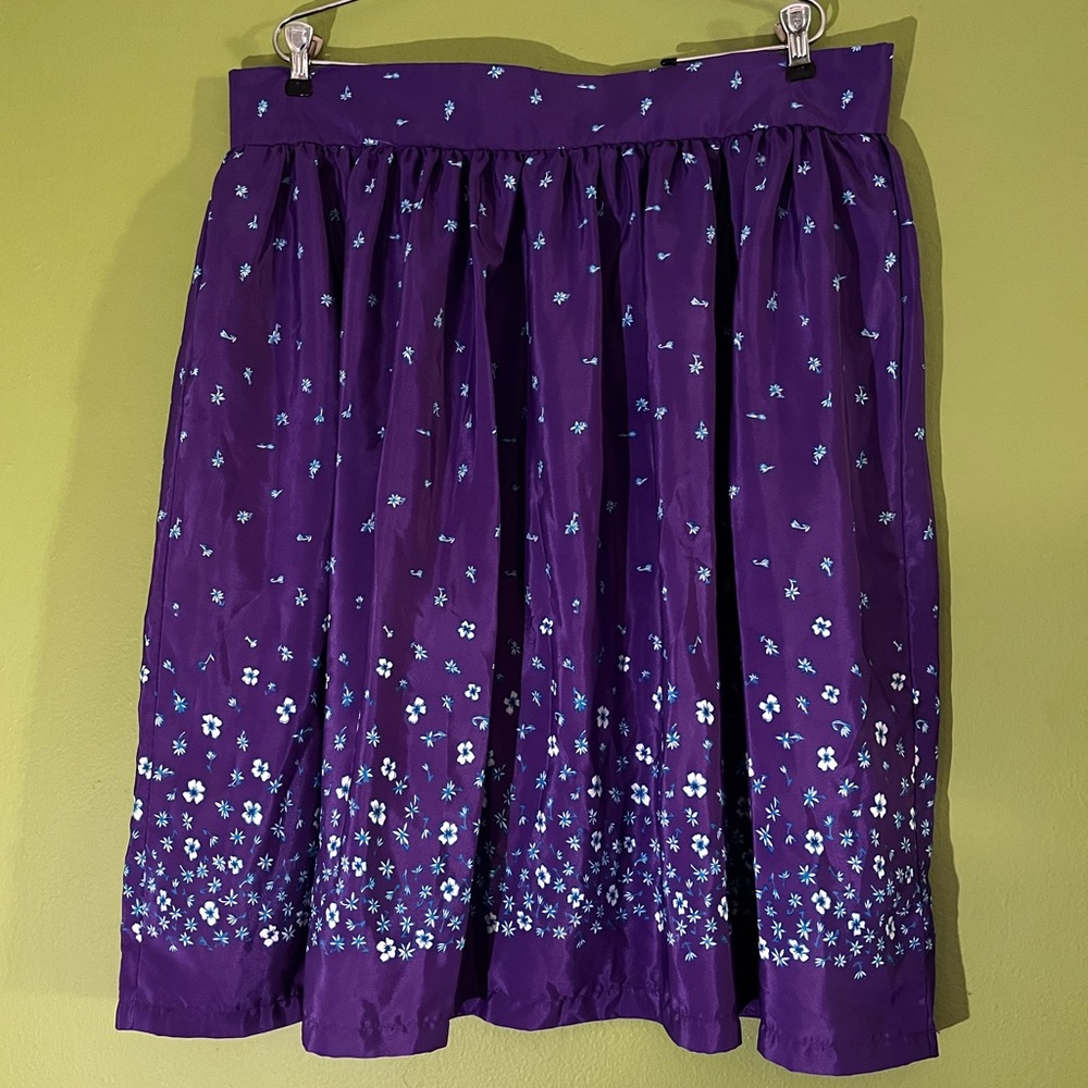 Cute Vintage Purple Skirt